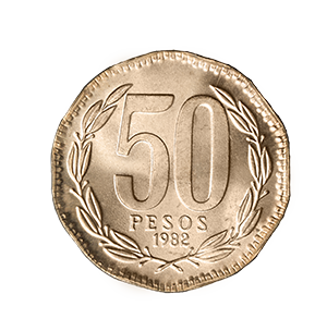 Moneda de 50 pesos